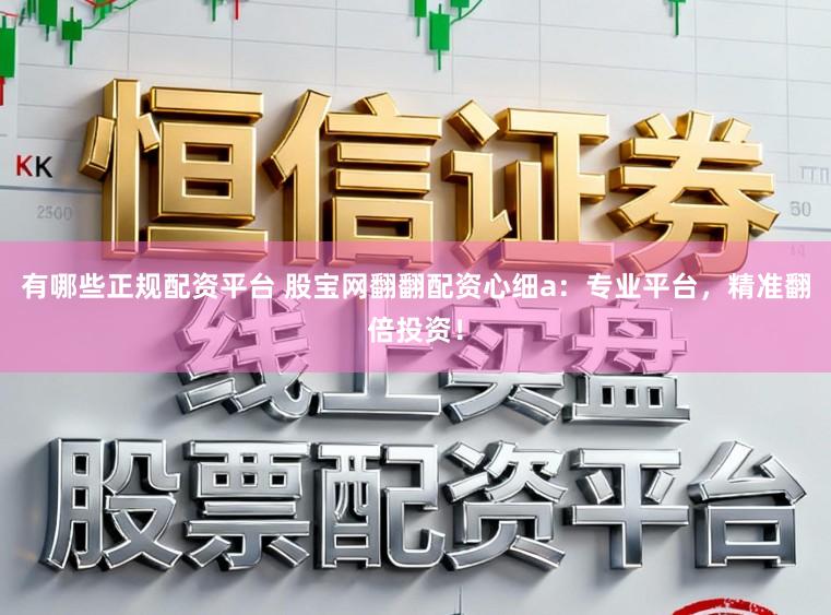 有哪些正规配资平台 股宝网翻翻配资心细a：专业平台，精准翻倍投资！