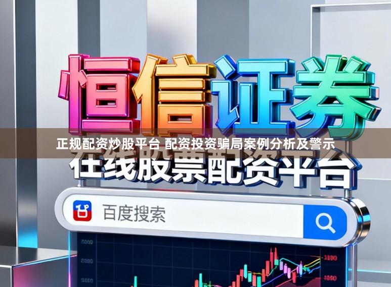 正规配资炒股平台 配资投资骗局案例分析及警示