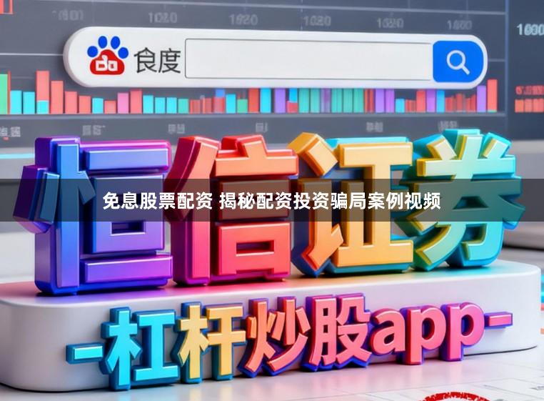 免息股票配资 揭秘配资投资骗局案例视频